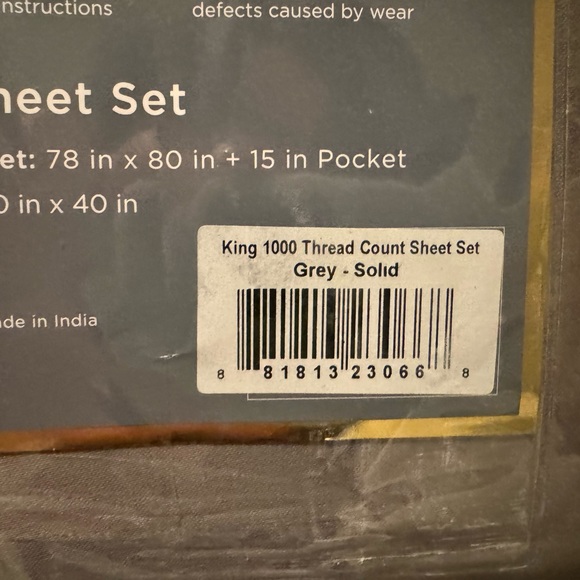 King Sheets - Picture 3 of 3